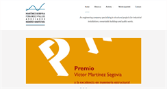 Desktop Screenshot of martinezsegovia.com